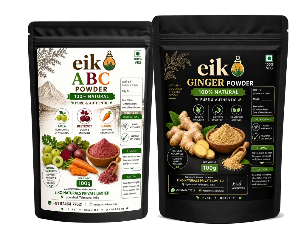 Dehydrated Superfood Wellness Combo (ఏబీసీ & శొంఠి పౌడర్ కాంబో)