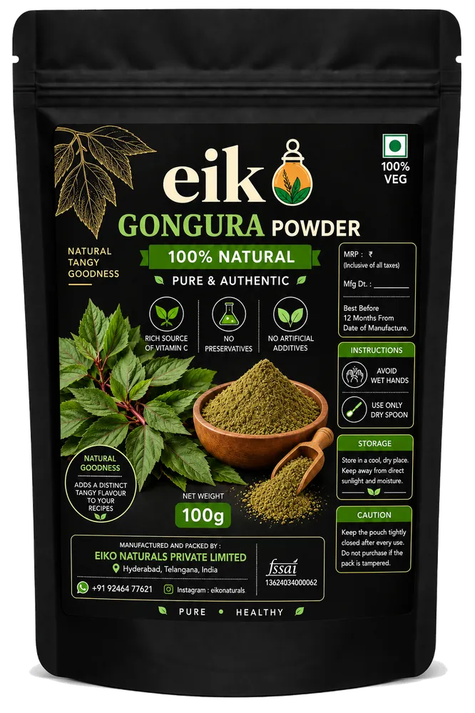Gongura (Roselle / Sorrel Leaves)