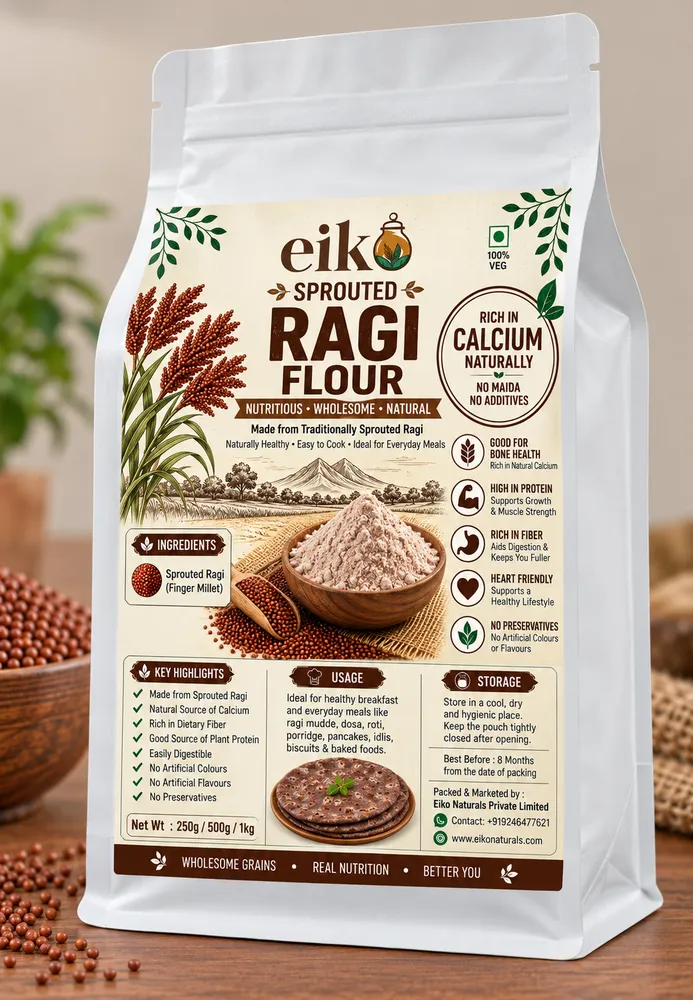 Sprouted Ragi Flour